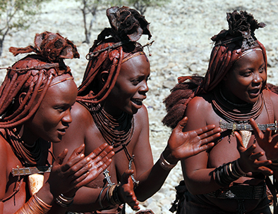 Himba women - Guided Tours in Namibia
